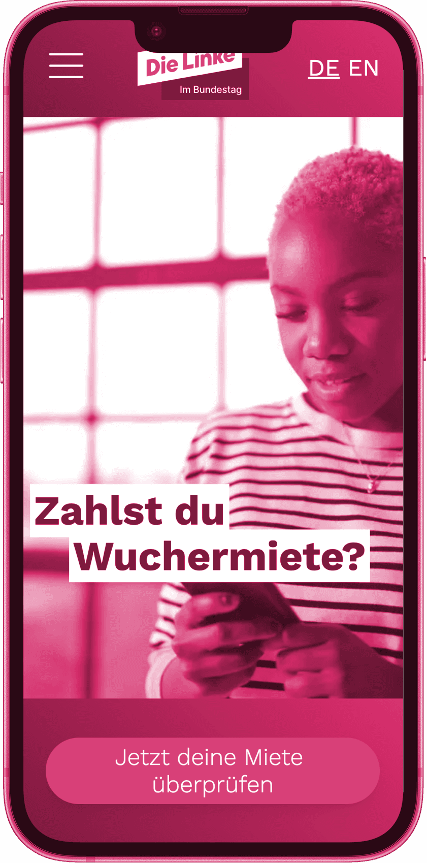 Case Study ⸺ Mietwucher: checken und melden!